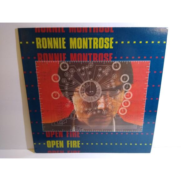 Ronnie Montrose Open Fire Vinyl LP Record Album Hard Rock Metal 1978 + Inner - Picture 2 of 8